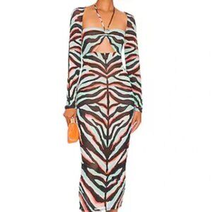 AFRM “Zoya” Midi Dress XS